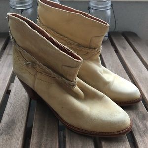 Vintage Leather Cowboy Boots